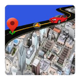 Global Street View - GPS Driving Route Locator 3D आइकन