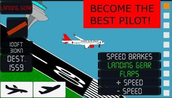 2d Flight Simulator Lite screenshot 1