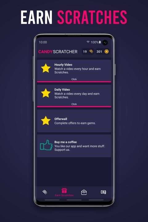 CandyScratcher - Earn Money स्क्रीनशॉट 3
