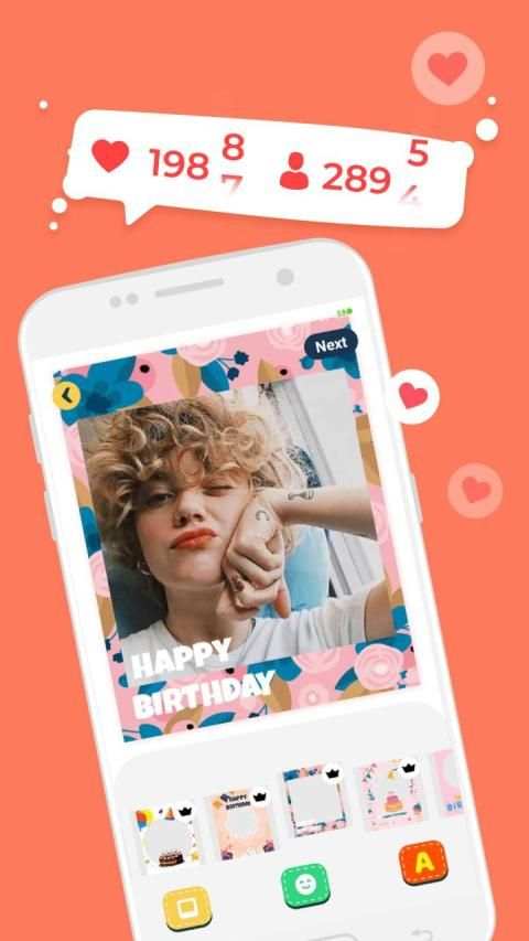 Photo Frame Follow Instagram for free screenshot 2