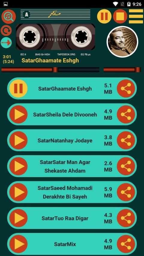 تمام آهنگ های ستار
‎ screenshot 2