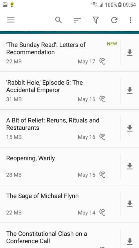 The Daily: Podcast Player for News स्क्रीनशॉट 5
