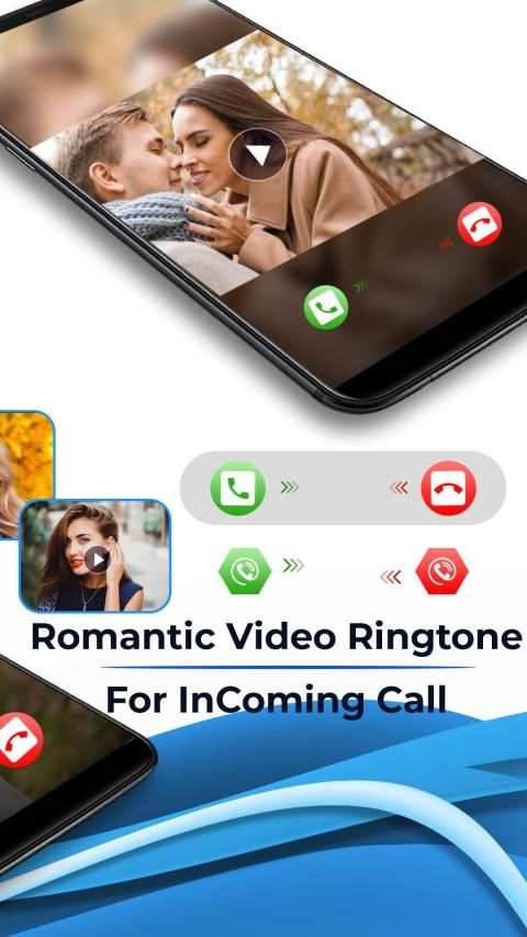Romantic Video Ringtone For InComing Call screenshot 4