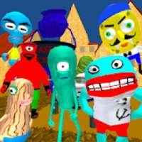 Plankton Gang Secret. Sponge's Neighbor Escape 3D logo
