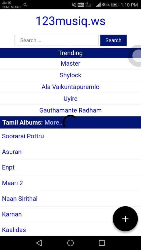 Malayalam songs download mp3 screenshot 1