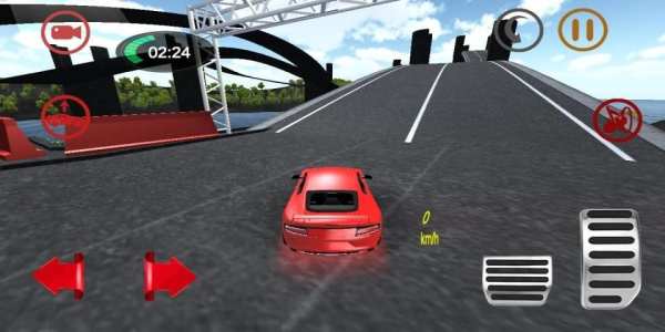 Extreme Bridge Racing. Real driving on Speed cars. स्क्रीनशॉट 4