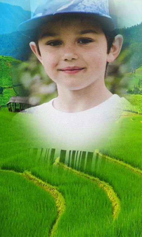 Features natural village photo frame application screenshot 9