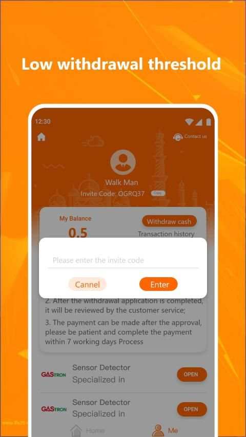 Walk For Cash screenshot 1