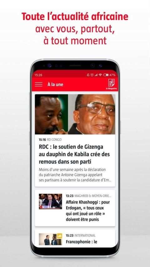 JeuneAfrique.com screenshot 9