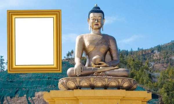 Buddha Purnima Photo Frame - Vesak Day Photo Frame screenshot 3