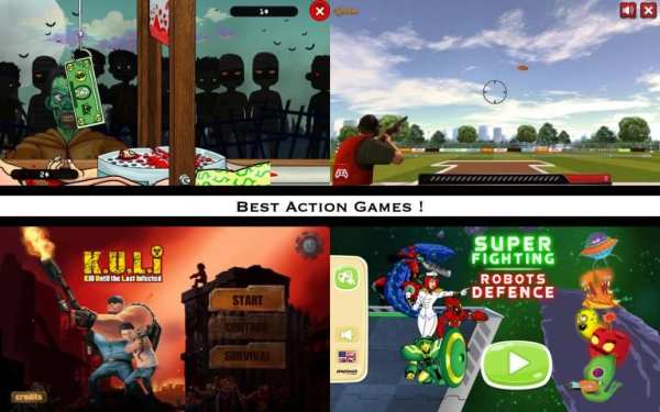 All In 1 Action Games - Top New 2020 Mini Games screenshot 4