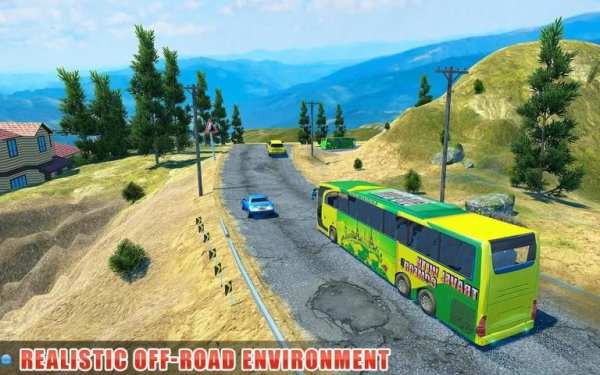 Offroad Coach Bus Simulator 2019 स्क्रीनशॉट 24