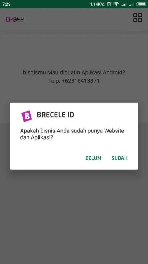 Brecele ID - Jasa Bikin Website dan Aplikasi screenshot 1