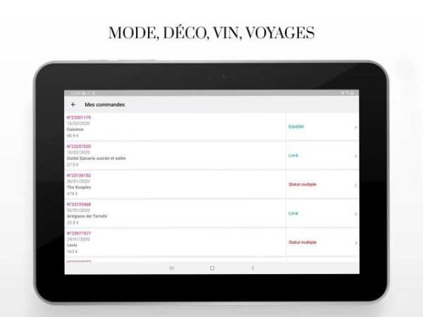 BazarChic, Vente Privée Vêtement & Chaussures Mode screenshot 1