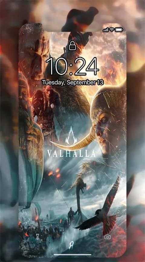 Wallpaper's Creed Valhalla स्क्रीनशॉट 2