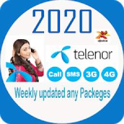 Telenors All Call Sms Internet Packeges 2020