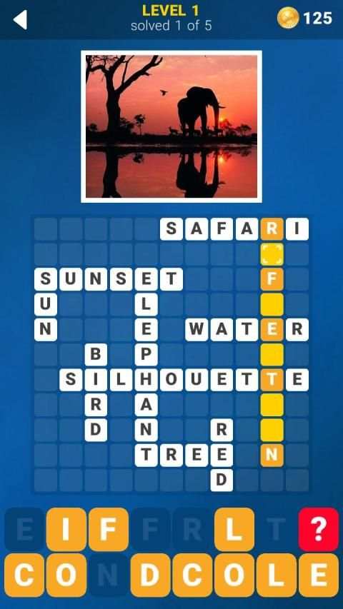 145 Photo Crosswords screenshot 1