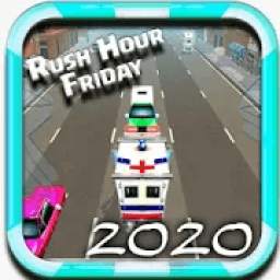 Rush Hour Friday - Car Racing Game