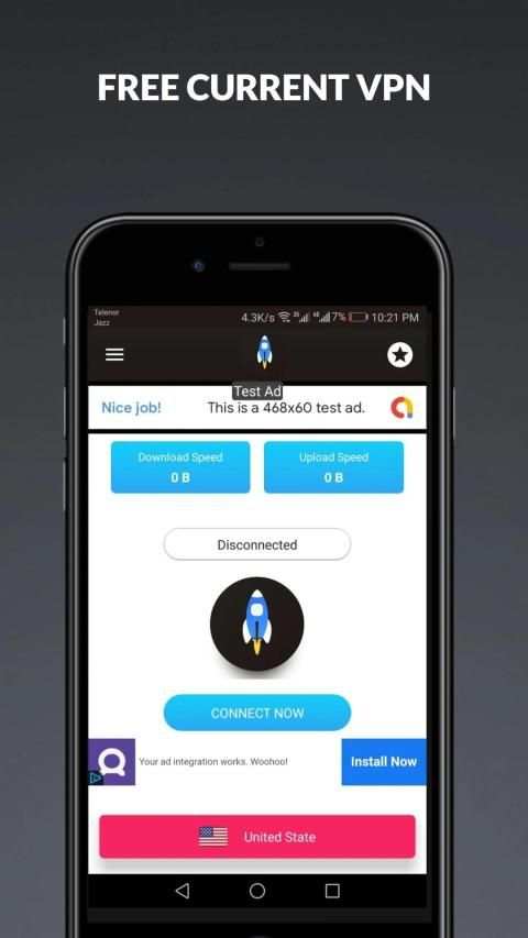 Current VPN - Free VPN Proxy Server And Secure VPN स्क्रीनशॉट 48