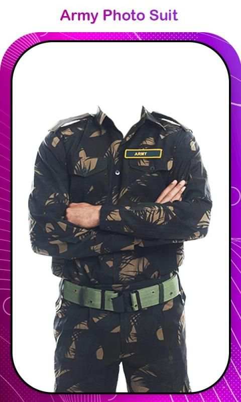 Man Army Suit Photo Editor screenshot 5