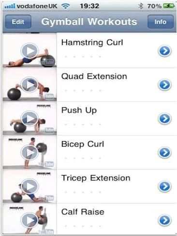 fitness app स्क्रीनशॉट 1