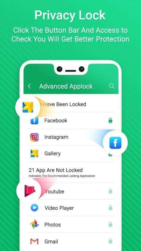 Privacy Lock - Hide Pics & Videos, App Lock स्क्रीनशॉट 4