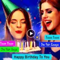 Birthday Lyrical Video Maker on 9Apps