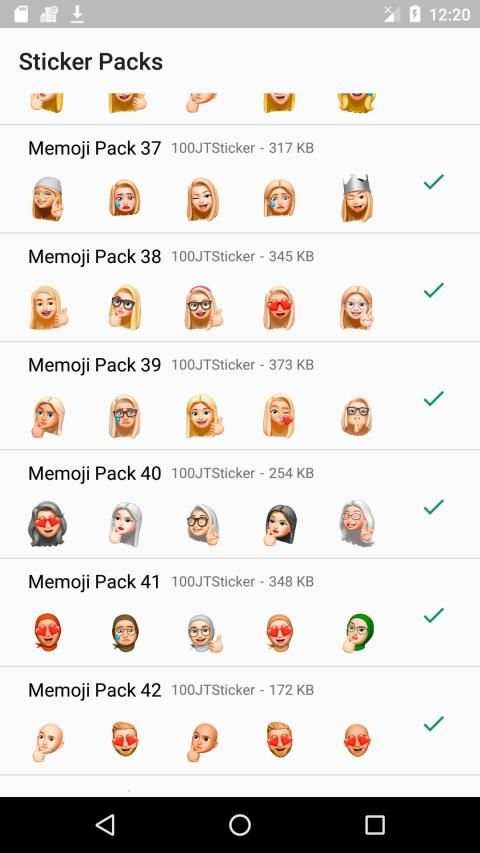 Best Memoji And Emoji WAStickerApps-Hijab Islamic screenshot 2