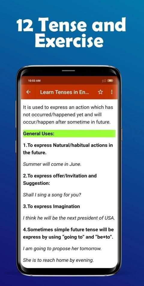 Learn Tenses in English (Tense Rules & Practice) screenshot 2