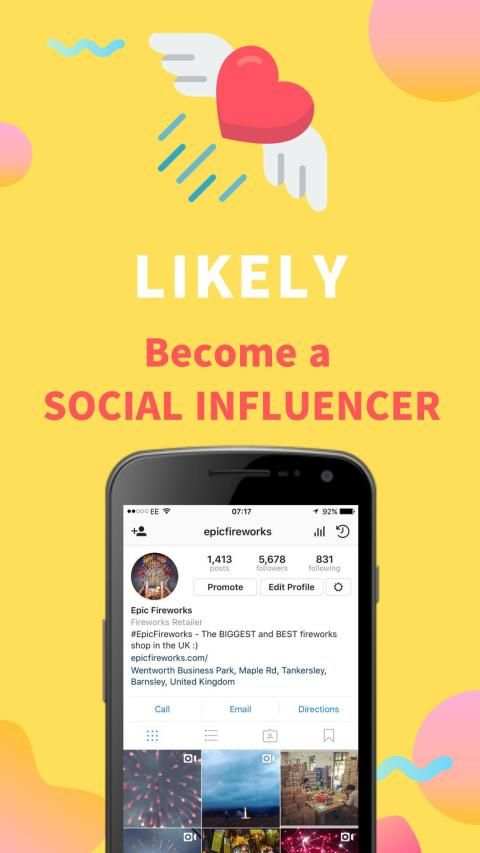 Likely - Free Followers & Likes स्क्रीनशॉट 2