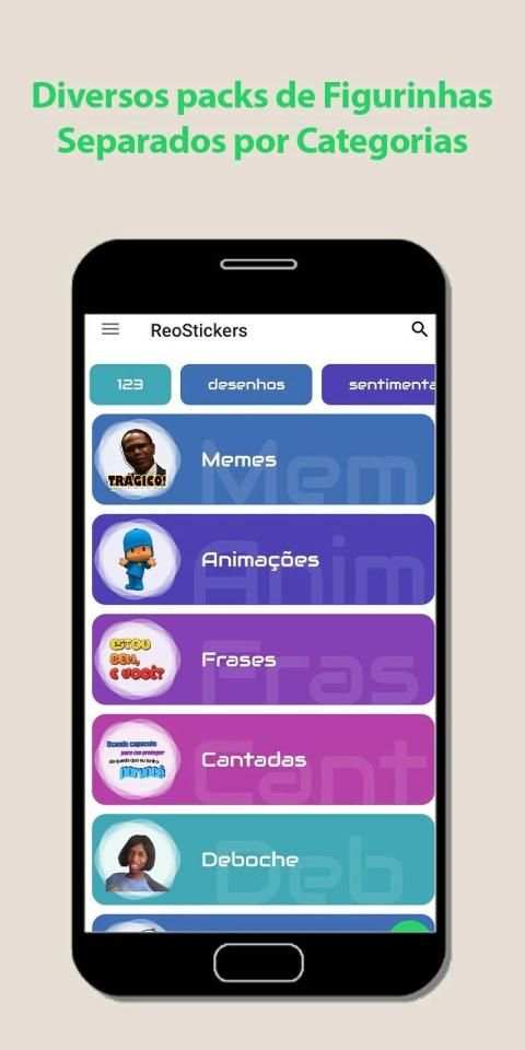 REOSTICKER - Figurinhas para WhatsApp screenshot 5