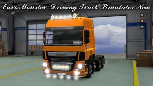 Euro Monster Driving Truck Simulator New screenshot 4