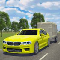 Car Driving Sim : Trailer Transport