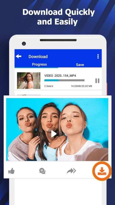 Video Downloader for Facebook & FB Video Download स्क्रीनशॉट 4