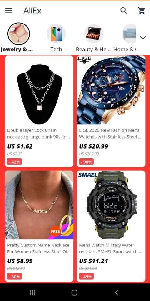 AliExpress Super Deals screenshot 1