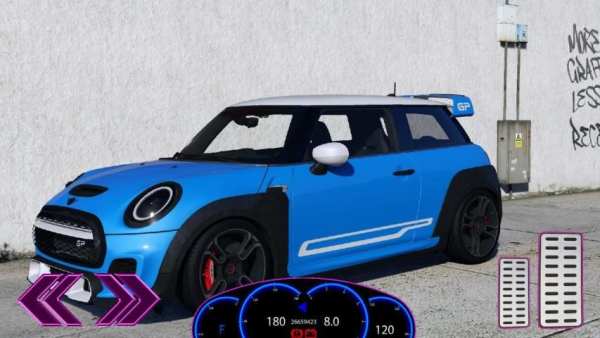 City Drive Mini Cooper - RS Turbo Stunts स्क्रीनशॉट 2
