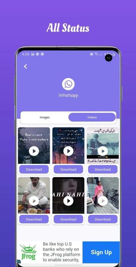 All Social media video Downloader with high speed स्क्रीनशॉट 2