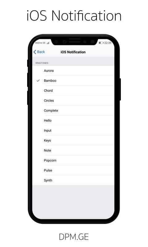 iOS Notification स्क्रीनशॉट 3