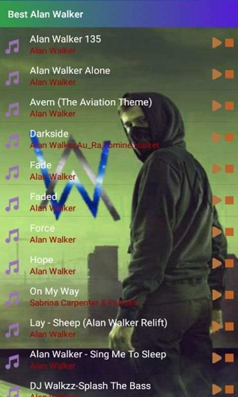 Best Alan Walker स्क्रीनशॉट 4