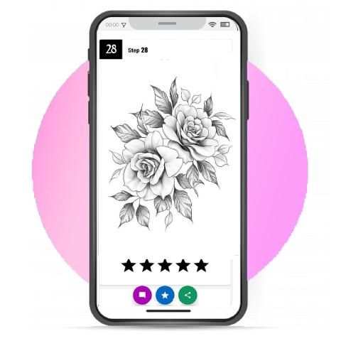 Flower Drawing screenshot 7