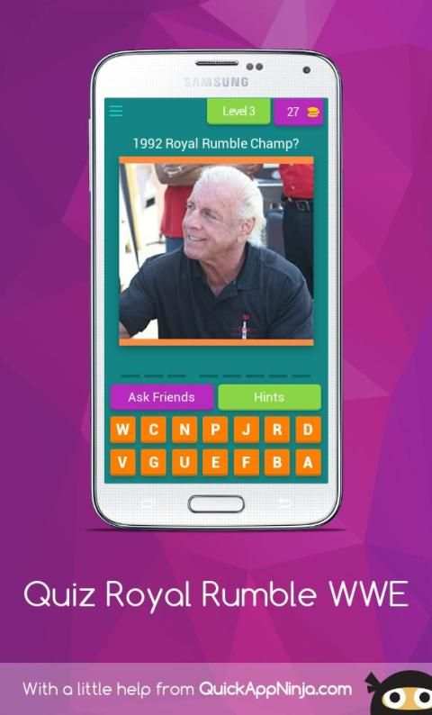 Quiz Royal Rumble WWE स्क्रीनशॉट 7