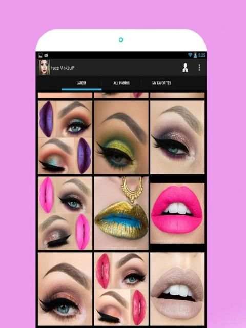 Face Makeup Pictures स्क्रीनशॉट 4