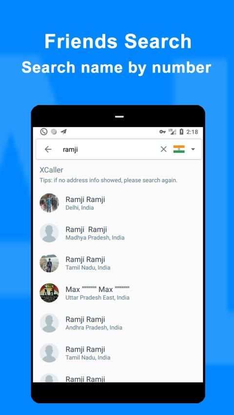 Caller ID & Call Recorder & Caller name - XCaller скриншот 4