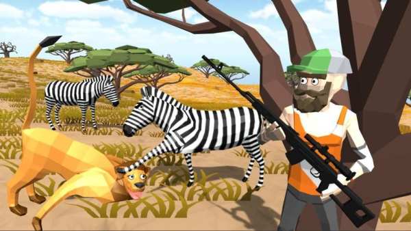 Hunting: Safari - Polygon Game screenshot 8