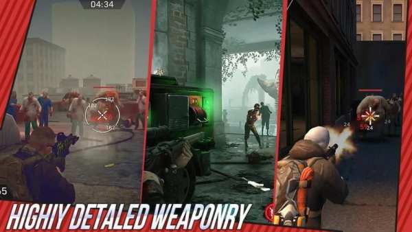 Zombie Survival 3D - Last Human Shooting Game screenshot 1