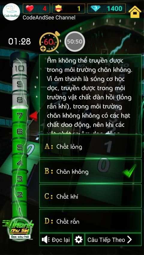 Nhanh Như Sét - Đọc Câu Hỏi screenshot 12