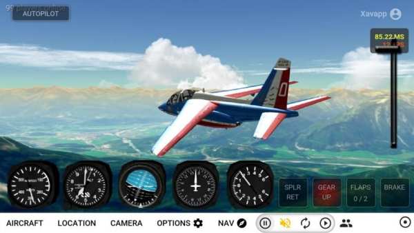 GeoFS Light - Flight Simulator स्क्रीनशॉट 7
