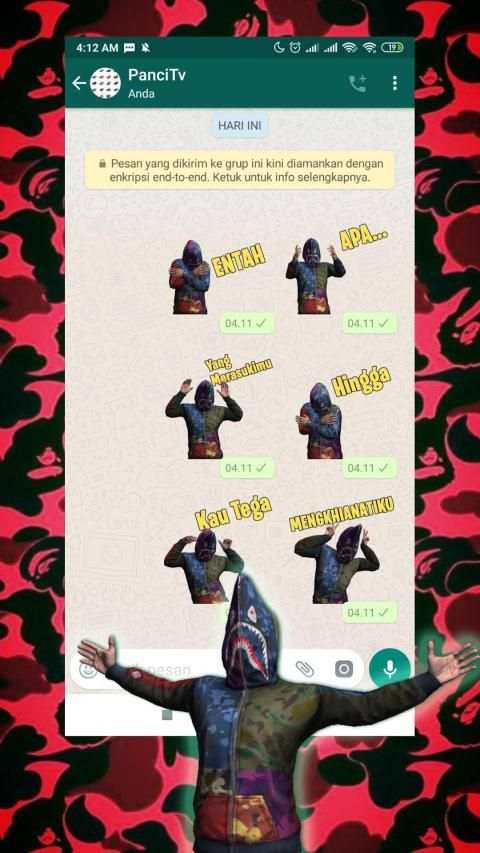 WAStickerApps: PUBG Pack स्क्रीनशॉट 5