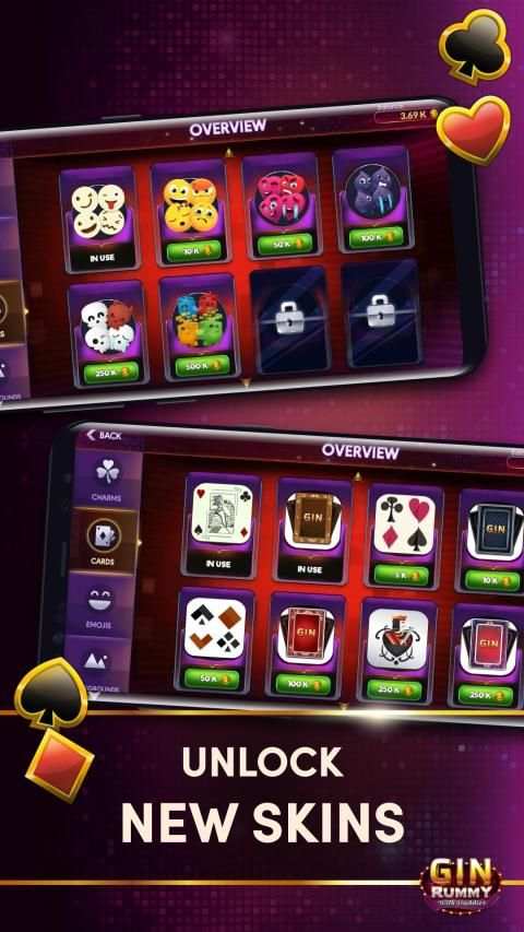 Gin Rummy - Online Card Game स्क्रीनशॉट 14