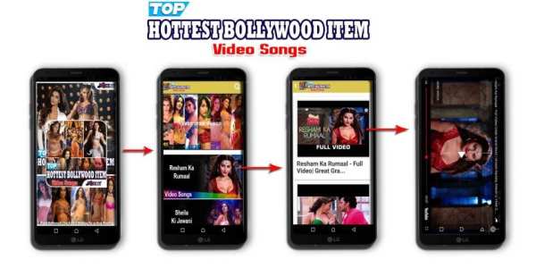 Bollywood Hot Video Item Songs स्क्रीनशॉट 1